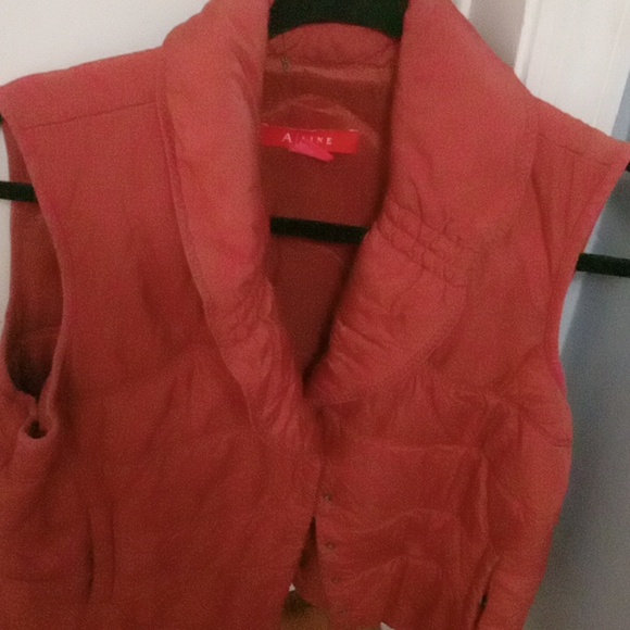 Red Button-Up Jacket - Picture 5 of 6